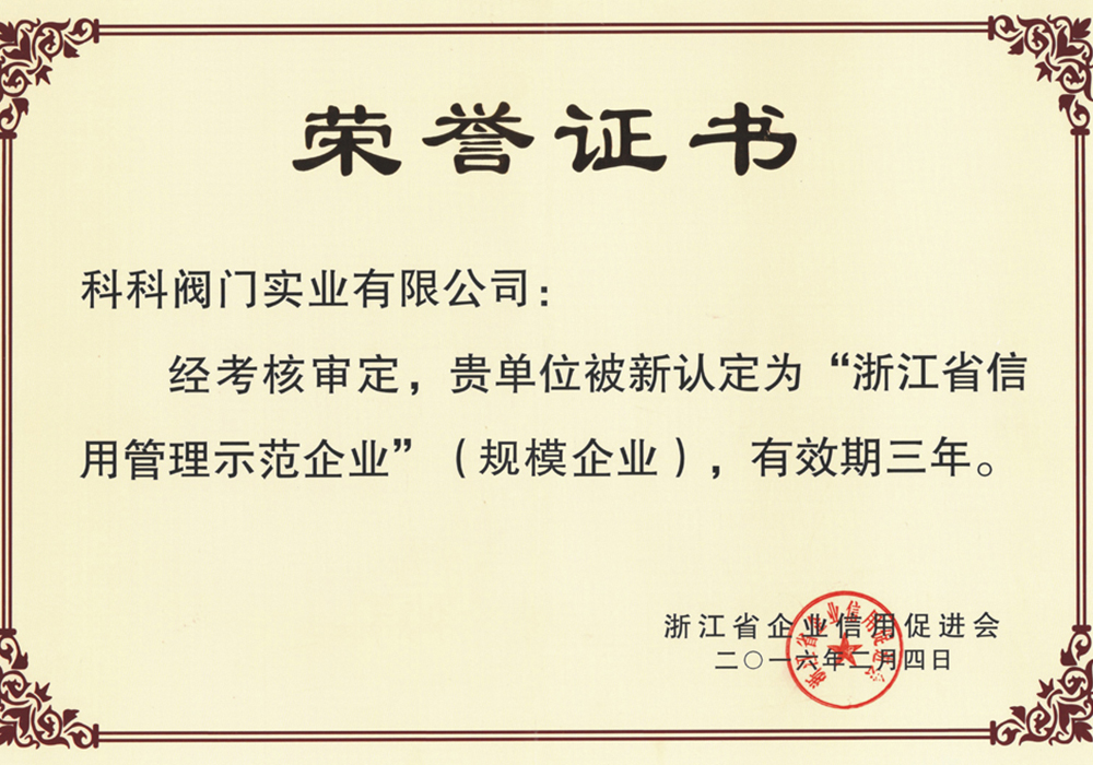 榮譽(yù)證書(shū)